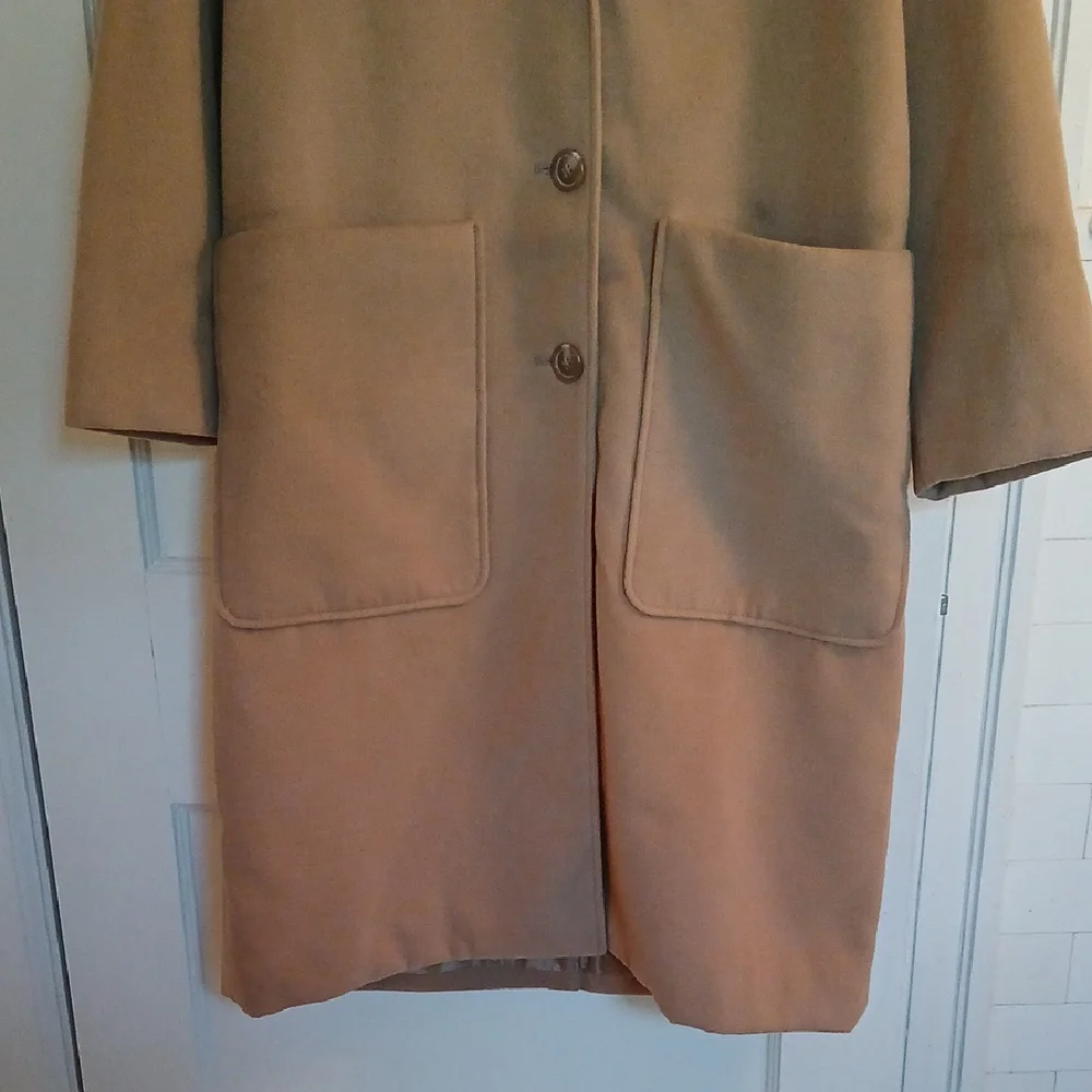 a new day Camel Trench Coat - Picture 2 of 7